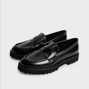 Brand new beautiful chunky penny loafers